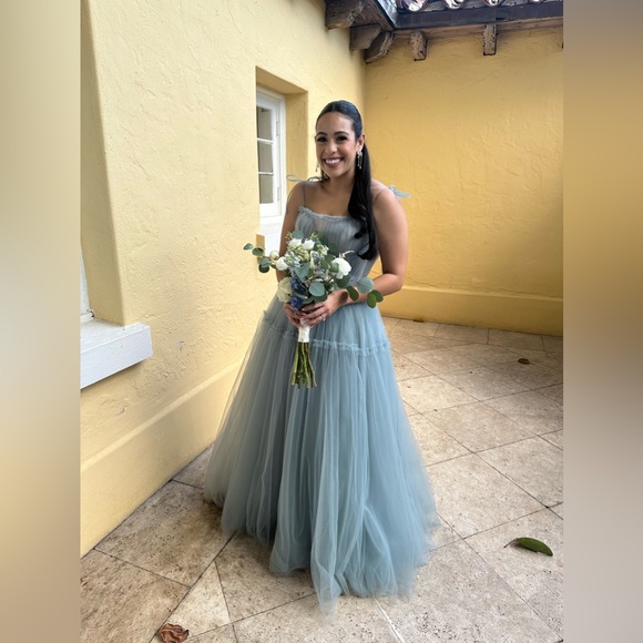 Milla Ocean Wave Tie-straps Tulle Size S - Picture 2 of 3